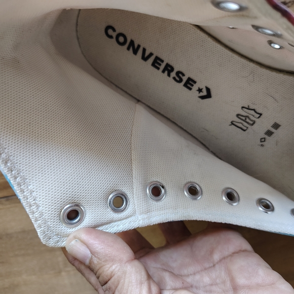 Converse White Canvas High-Tops - Picture 7 of 7